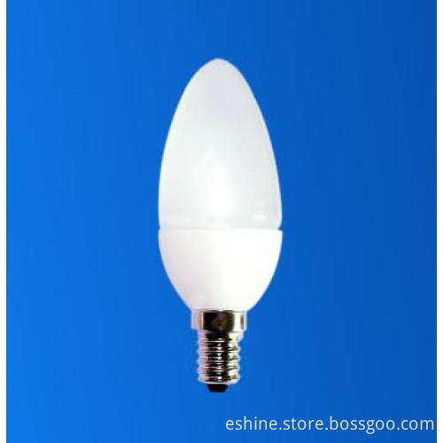 270 agree beam angle LED candle light with CE,Rohs,3000K,E14/E27 base